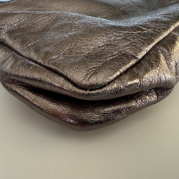 ‼️SOLD‼️ BALENCIAGA 2004 Metallic Pewter Mini Classique Bag - Picture 3 of 9